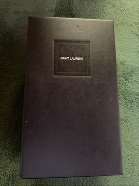 Saint Laurent Black Shoe Box